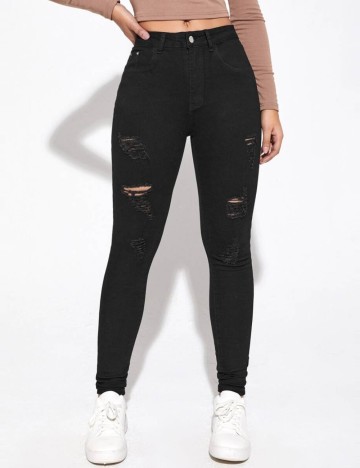 Jeans Shein, negru