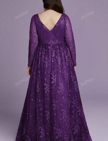 Rochie maxi Shein Curve+, mov