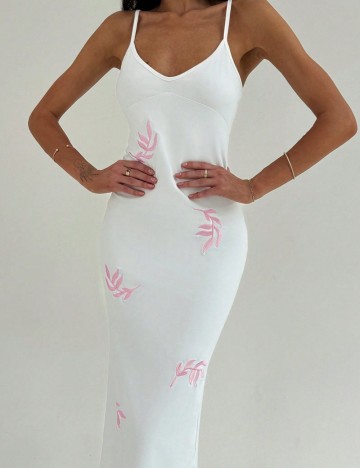 Rochie midi Shein, alb