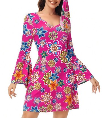 Rochie mini Shein, mix culori