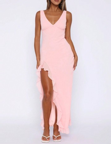 Rochie maxi Shein, roz