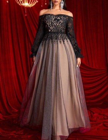 Rochie de ocazie Shein, mix culori