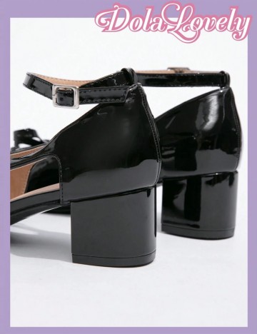 Pantofi cu toc Shein, negru