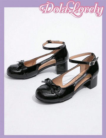 Pantofi cu toc Shein, negru