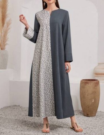 Rochie maxi Shein, mix culori