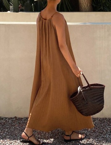 Rochie maxi Shein, maro