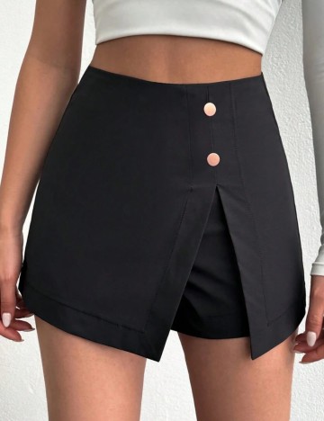 Fustă Pantalon Shein, negru