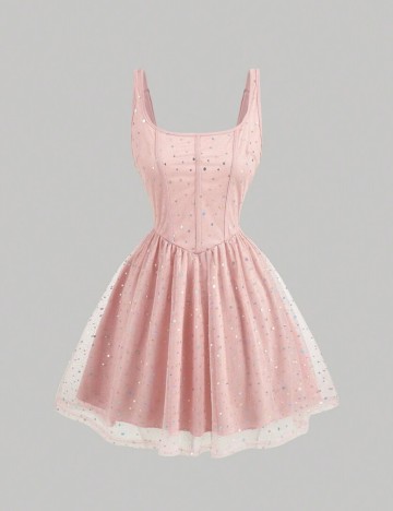 Rochie mini Shein, roz