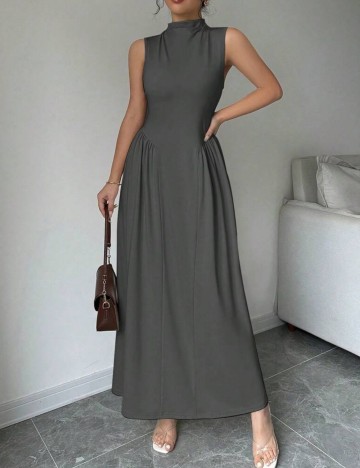 Rochie maxi Shein, gri