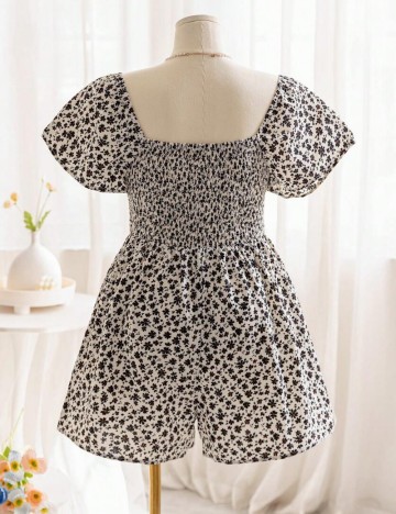 Salopetă scurtă Shein Curve+, mix culori
