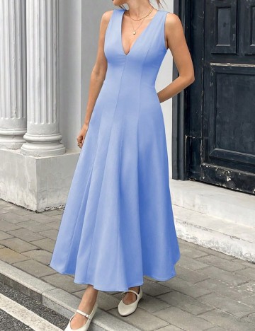 Rochie maxi Shein, albastru