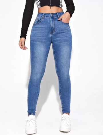 Jeans Shein, albastru