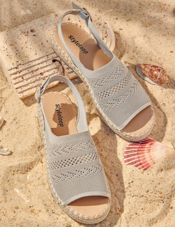Espadrile Shein, bej