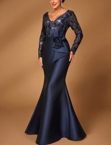 Rochie maxi Shein, albastru