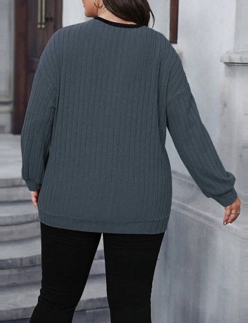 Bluză Shein Curve+, mix culori