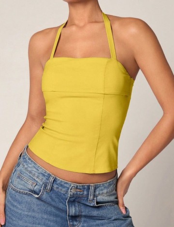 Top Shein, galben
