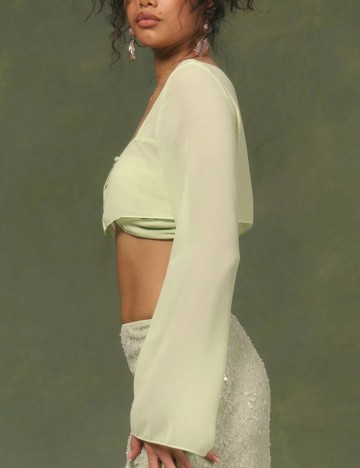 Top MUSERA by Shein, verde