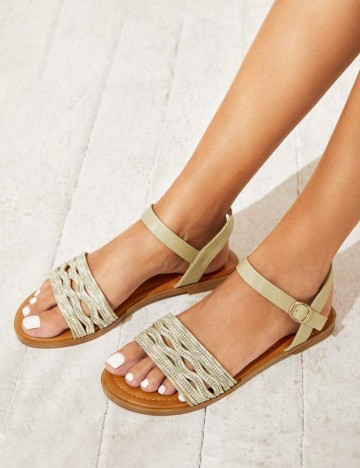Sandale Shein, verde