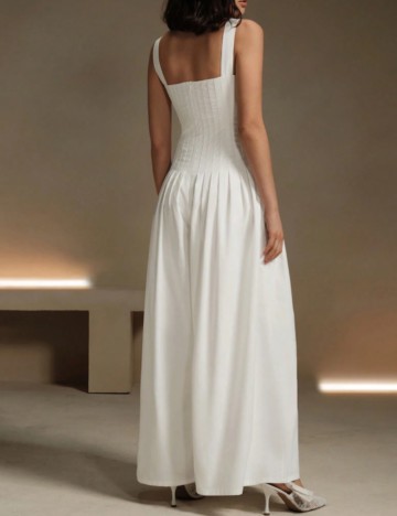 Rochie maxi Shein, alb