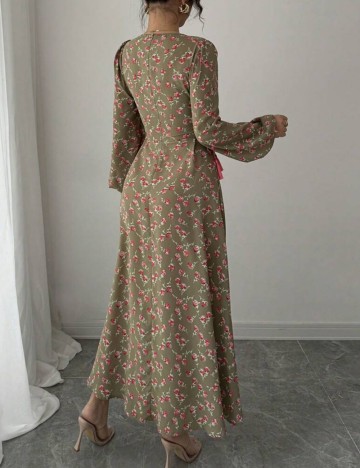 Rochie midi Shein, floral print