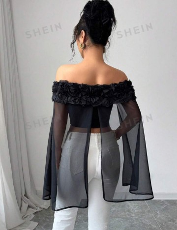 Top Shein, negru
