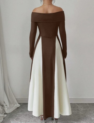 Rochie maxi Shein, mix culori
