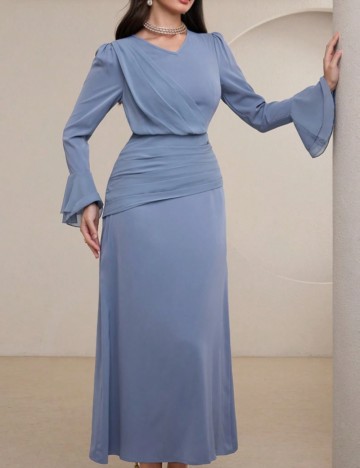 Rochie maxi Shein, albastru