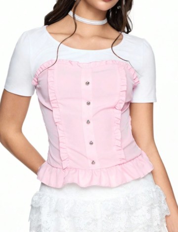 Tricou Shein, mix culori
