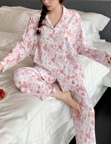 Compleu pijamale DAZY by Shein, mix culori