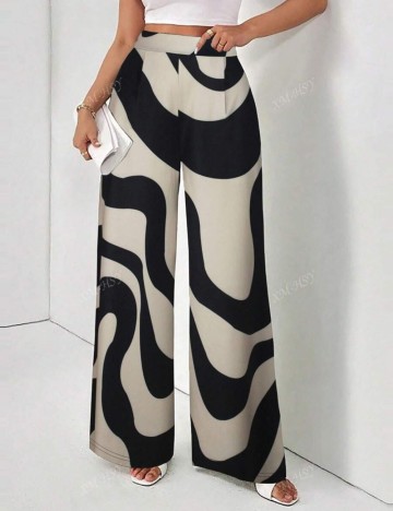 Pantaloni Shein Curve+, mix culori