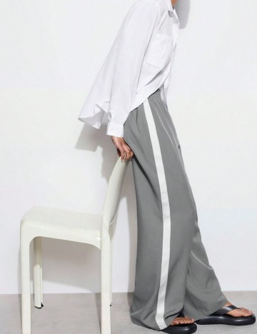 Pantaloni Shein, gri
