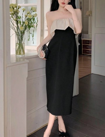 Rochie midi Shein, negru
