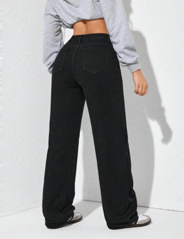 Jeans Shein, negru