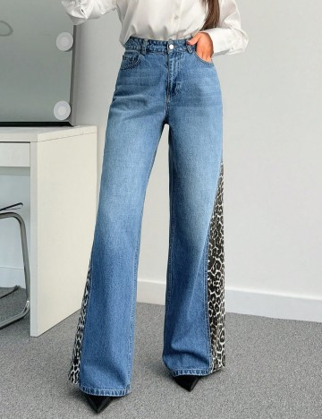Jeans Shein, albastru