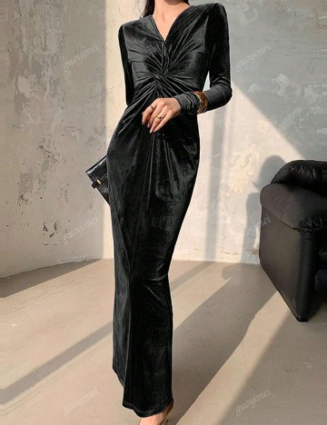 Rochie maxi Shein, negru