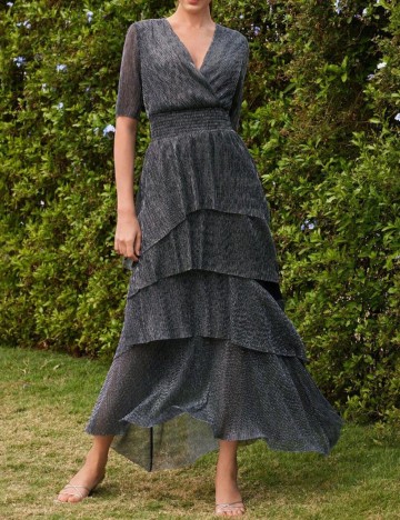 Rochie maxi Shein, gri