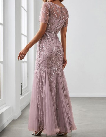 Rochie de ocazie Shein, mov