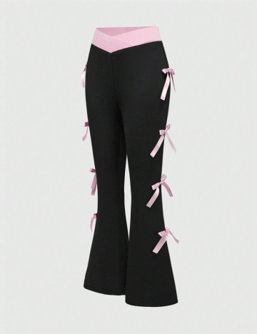 Pantaloni Romwe by Shein, mix culori