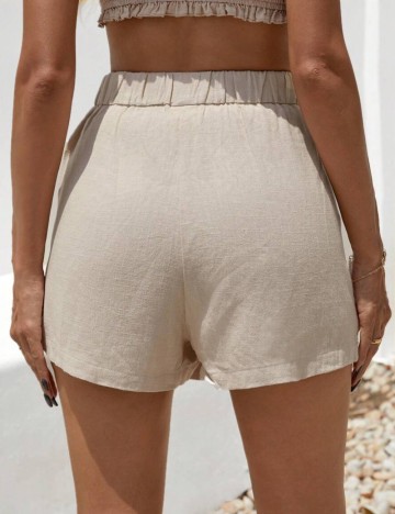 Fustă Pantalon Shein, bej