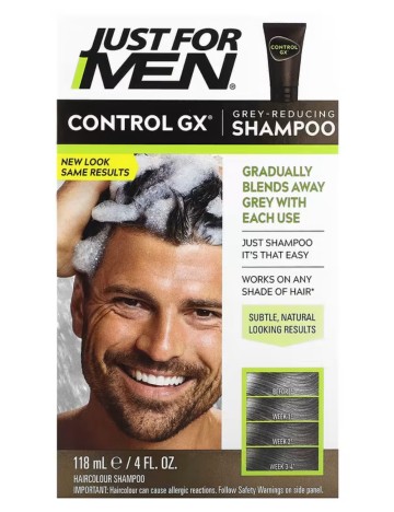 Șampon pentru reducerea firelor gri Just for Men, maro