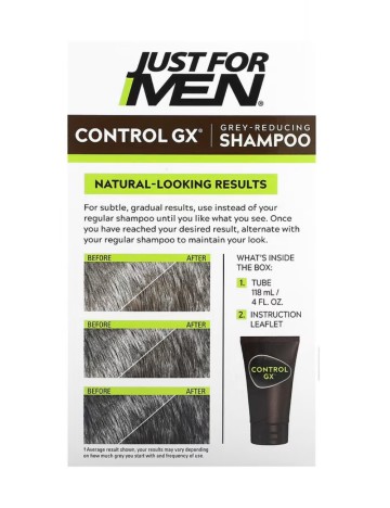 Șampon pentru reducerea firelor gri Just for Men, maro