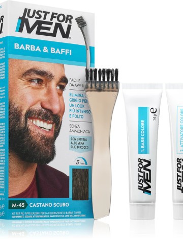 Vopsea pentru barbă Just for Men, maro