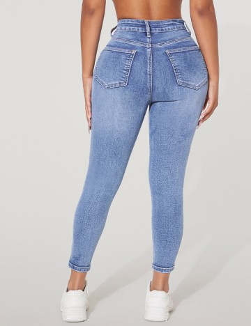 Jeans Shein, albastru