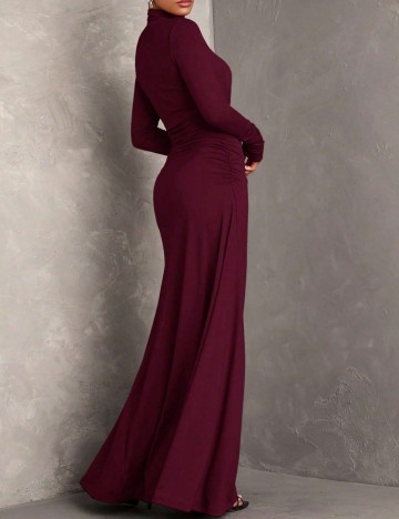 Rochie maxi Shein, vișiniu