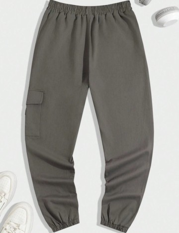 Pantaloni Shein, gri