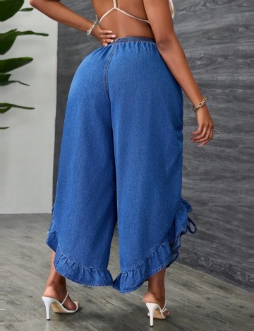 Jeans Shein Curve+, albastru