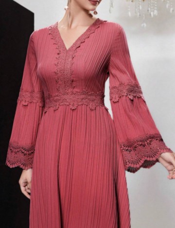 Rochie maxi Shein, roz