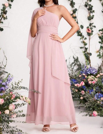 Rochie de ocazie Shein, roz