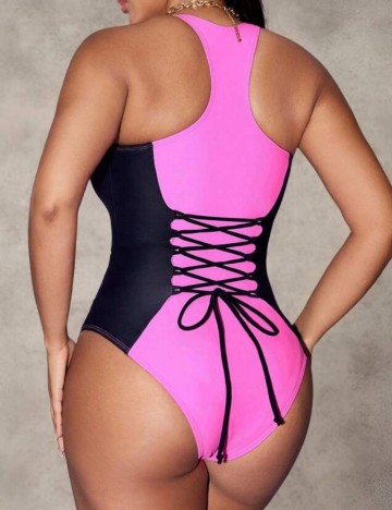 Costum de baie întreg Shein, mix culori