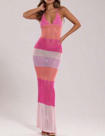 Rochie de plajă Shein, mix culori